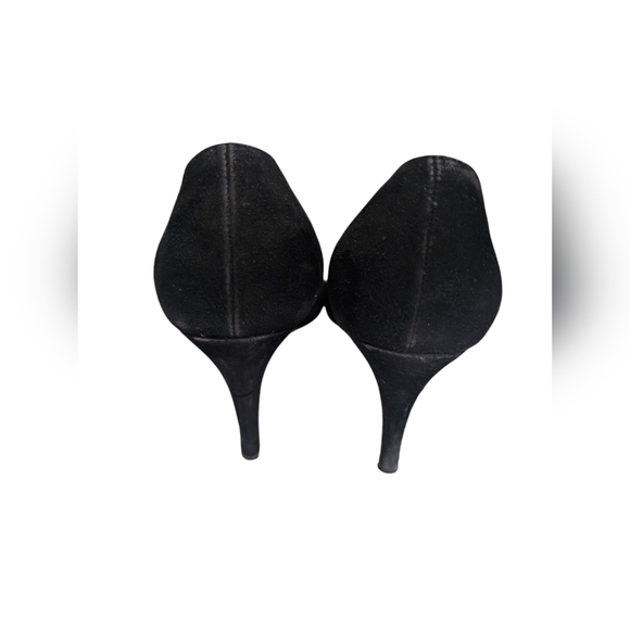 Ralph Lauren Collection Purple Label Black Kitten Heels Size: 9B - Picture 2 of 15